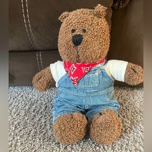 GAP Brown Teddy Bear with Denim Outfit